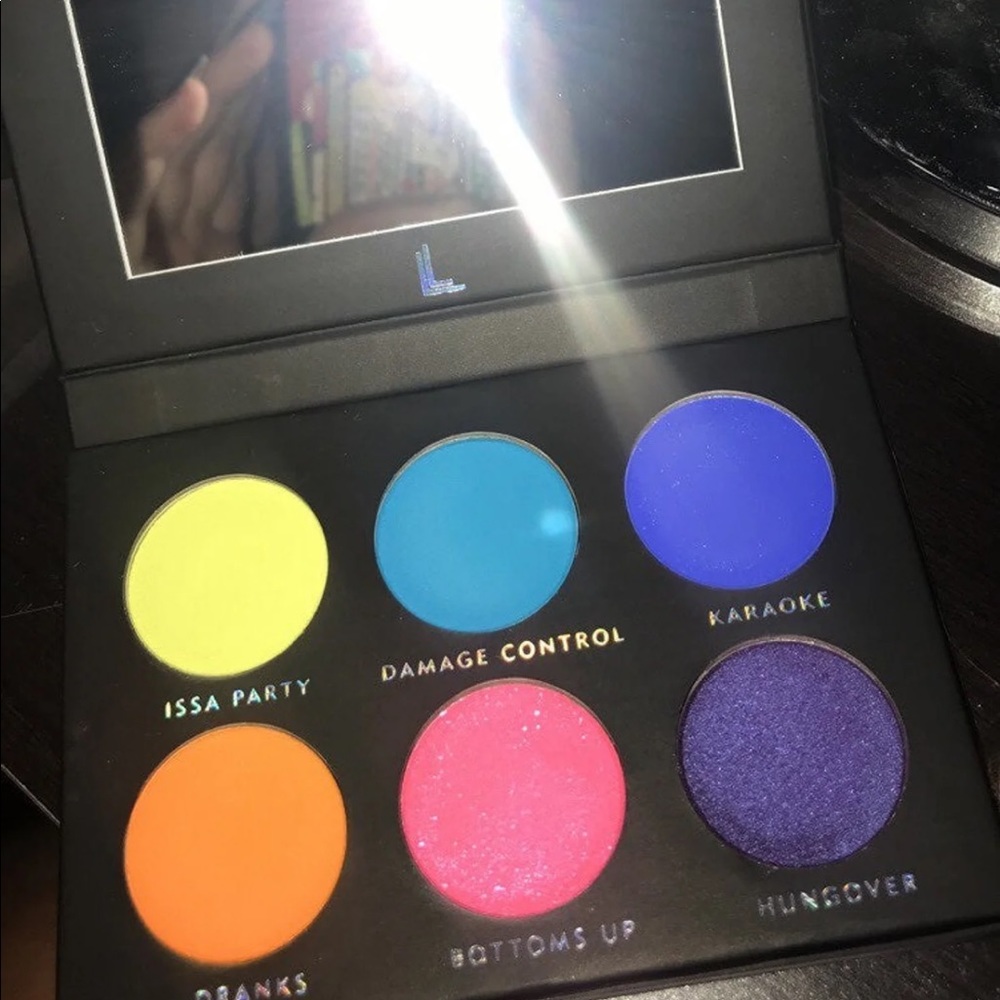 Laura lee party animal palette ❤️🧡💛💚💙💖